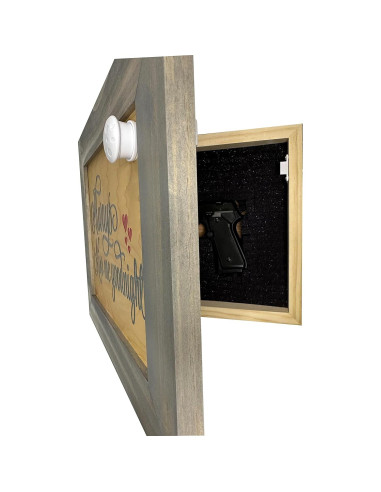 Armario Oculto para Armas Bellewood 39x33 cm Seguro Pared