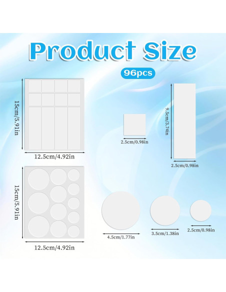 Cinta Doble Cara Resistente 96pcs Xthrotsenk Adhesiva