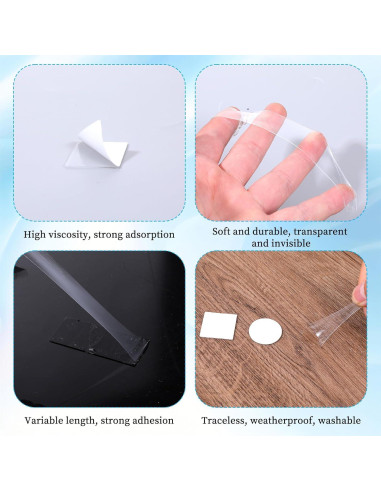 Cinta Doble Cara Resistente 96pcs Xthrotsenk Adhesiva