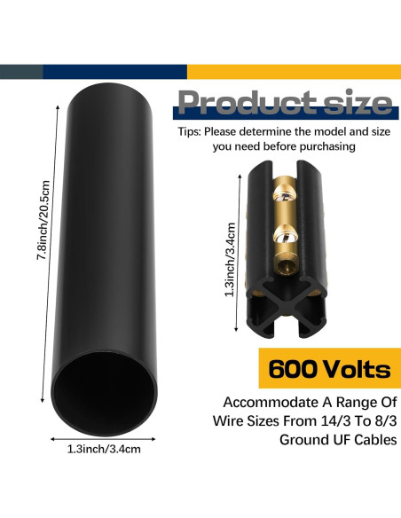 Kit de Conexión Subterránea Relaxweex 2 Juegos 600V