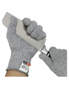 Guantes Resistentes a Cortes Exprosiflux - Grado Alimenticio, 2 Pares