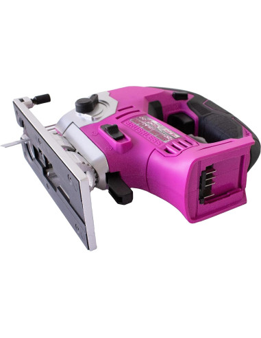 Sierra de calar inalámbrica 20V The Original Pink Box rosa