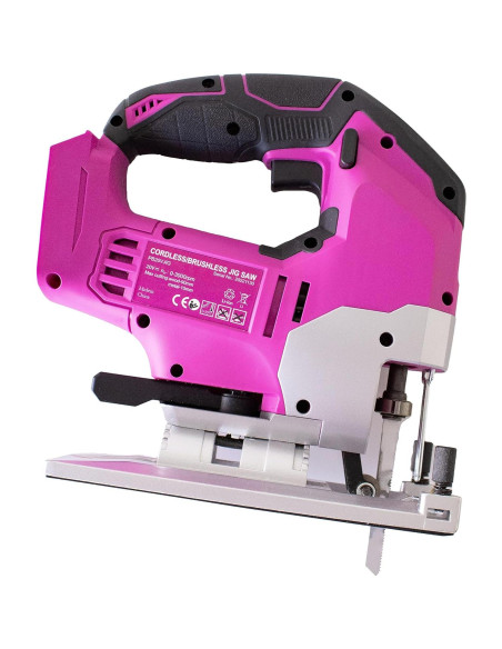 Sierra de calar inalámbrica 20V The Original Pink Box rosa