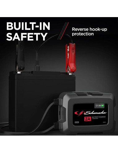 Cargador de Batería Automático Schumacher SC1588 2A 6V/12V