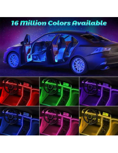 Luces de tira LED interior TEKSHINNY RGB 5 en 1 599.64 cm 2