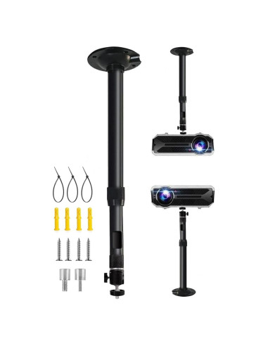Soporte de Proyector 2-Be-Best Ajustable 360 Negro 41-65cm