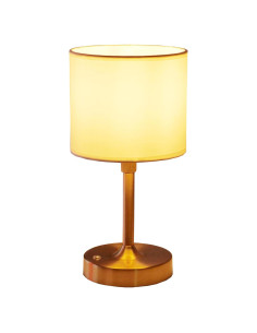 Lámpara de Mesa Inalámbrica TD002 Dorada Recargable USB