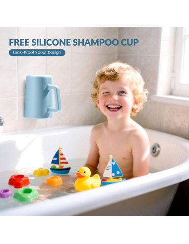 Estación de Lavado de Cabello para Niños JOY ANAN Azul