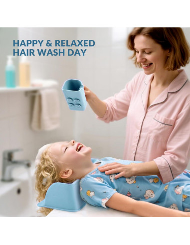 Estación de Lavado de Cabello para Niños JOY ANAN Azul