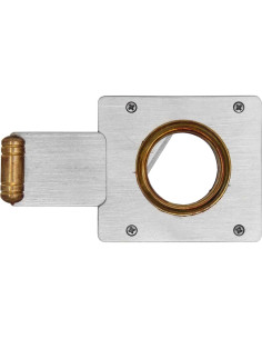 Cortador de Cigarros Guillotina Vintage Dorado Acero Inoxidable 2