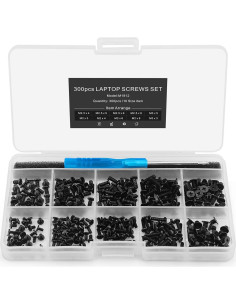 Kit de Tornillos para Laptop Mcsher 300 Piezas Acero Aleado 2