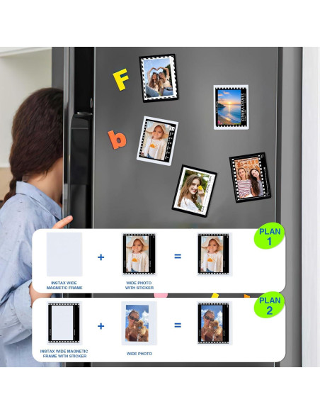 Stickers Decorativos CAIYOULE para Fotos Instax Wide 20 PCS