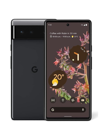 Google Pixel 6 - Smartphone 5G 128GB - Negro Tormentoso