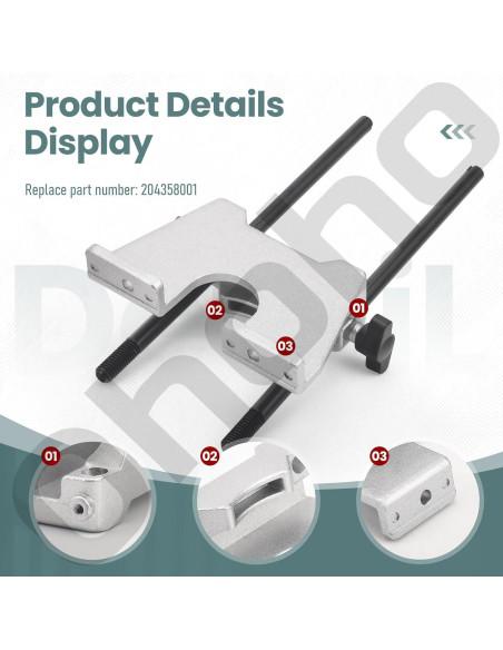 Guía de Bisel Ohoho Compatible con Router Ryobi P601 y Más
