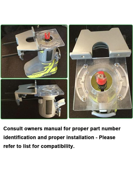 Guía de Bisel Ohoho Compatible con Router Ryobi P601 y Más