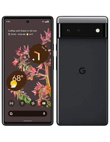 Google Pixel 6 - Smartphone 5G 128GB - Negro Tormentoso