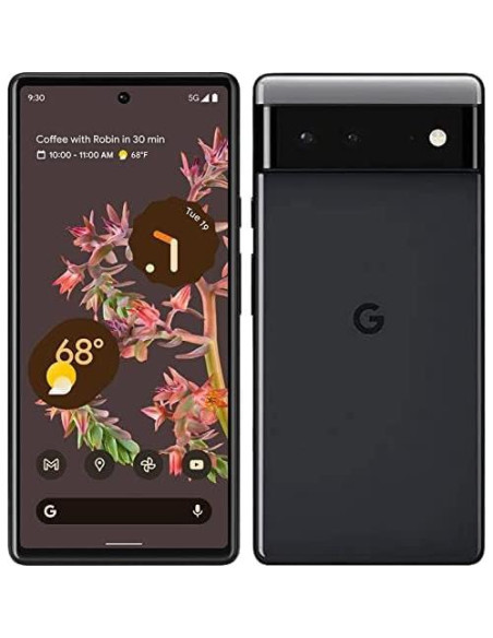 Google Pixel 6 - Smartphone 5G 128GB - Negro Tormentoso