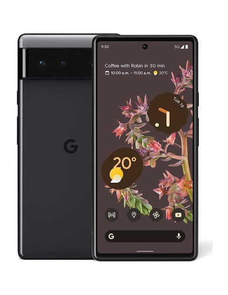 Google Pixel 6 - Smartphone 5G 128GB - Negro Tormentoso