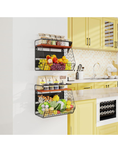 Cesta Magnética para Nevera Yanone - Organizador de Cocina 2.26 kg