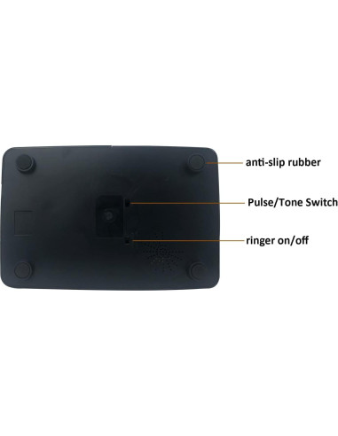 Teléfono de Línea Terrestre Retro TelPal WX-3123 Rosa