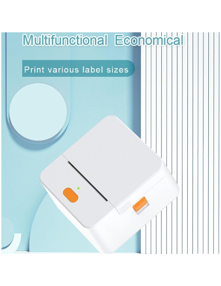 Impresora Térmica de Etiquetas DETONGER P1 Bluetooth 5 cm Impresora Térmica de Etiquetas DETONGER P1 Bluetooth 5 cm