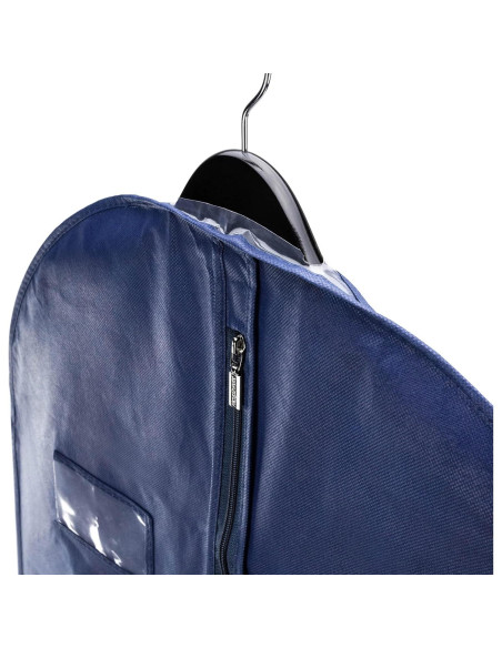 Bolsa de Prendas HANGERWORLD 102x61 cm Transpirable 3 Piezas Azul
