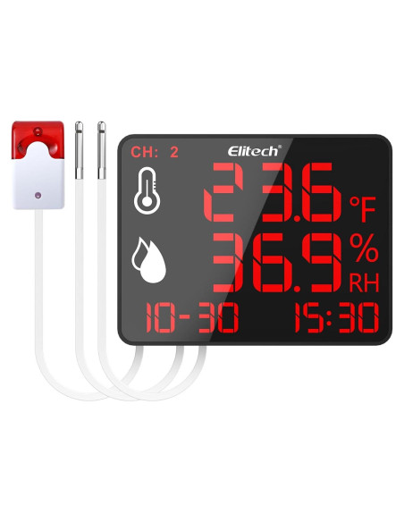 Registrador de Datos de Temperatura y Humedad Elitech DR-230-THDE