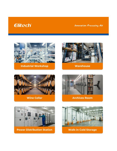 Registrador de Datos de Temperatura y Humedad Elitech DR-230-THDE