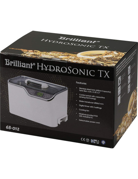 Limpiador Ultrasónico Brillante HydroSonic TX 600ml