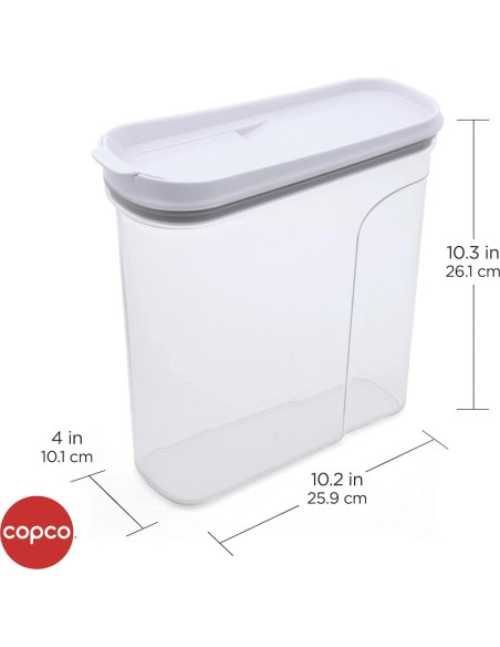 Contenedor de Almacenamiento Hermético Copco 3.69L Transparente