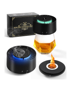 Ahumador Eléctrico de Whisky PHYRLRDOW con 6 Chips de Madera