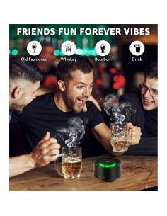 Ahumador Eléctrico de Whisky PHYRLRDOW con 6 Chips de Madera 2