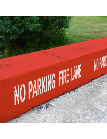 Paquete de 2 Plantillas No Estacionar 30.48 cm Marketing Holders