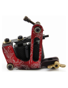 Máquina de Tatuaje de Bobina Inilo Liner Shader 10 Envueltas