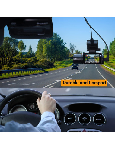 Cámara de tablero 4K Aipluger con visión nocturna y SD 32GB