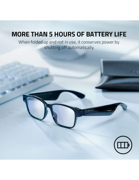 Gafas Inteligentes Razer Anzu con Filtro Luz Azul y Audio