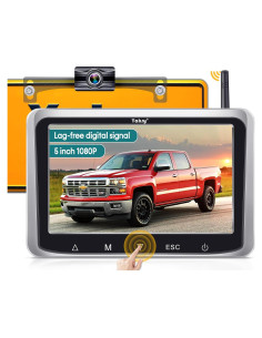 Cámara de Respaldo Inalámbrica Yakry Y25 1080P con Pantalla 5"