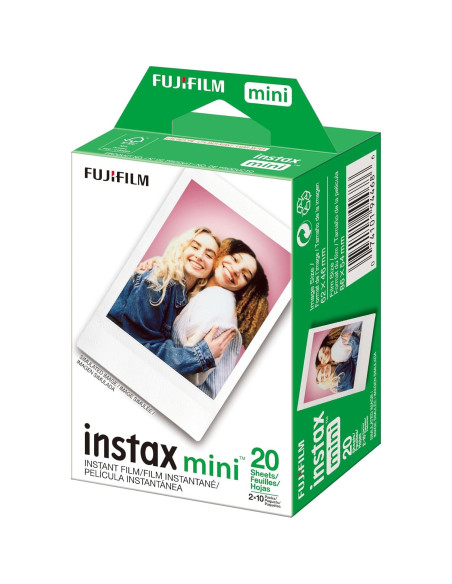 Paquete Doble Película Instantánea Fujifilm Instax Mini 20 Hojas