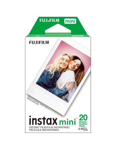 Paquete Doble Película Instantánea Fujifilm Instax Mini 20 Hojas