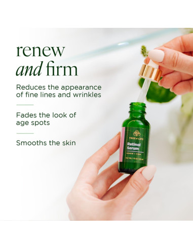Suero Facial Tree of Life 60 ml con Retinol y Ácido Hialurónico