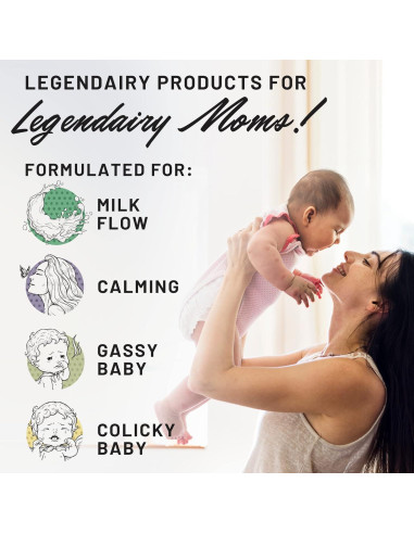 Suplemento de Lactancia Legendairy Milk Lechita 60 Cápsulas Veganas