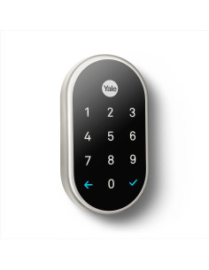Cerradura Inteligente Google Nest x Yale - Niquel Satinado 2