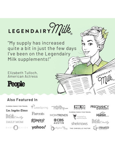 Suplemento de Lactancia Legendairy Milk Lechita 60 Cápsulas Veganas