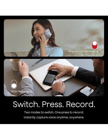 Grabadora de Voz AI Plaud Note 64GB, Transcripción 112 Idiomas