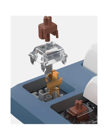 Interruptores Gateron Brown Pro Pre-lubricados 105PCS