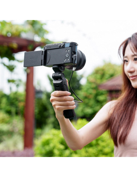 Agarre de Disparo Remoto JJC con Mini Trípode para Cámara Panasonic