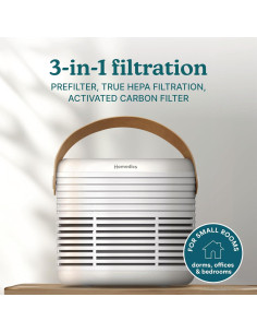 Purificador de Aire HoMedics AP-T63 HEPA para 41.6 m 2