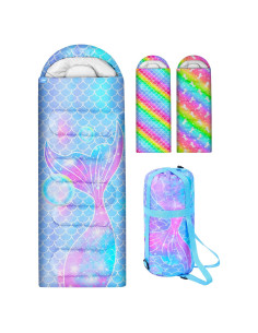 Saco de dormir para niños PAMAID 3 estaciones 178x70cm impermeable