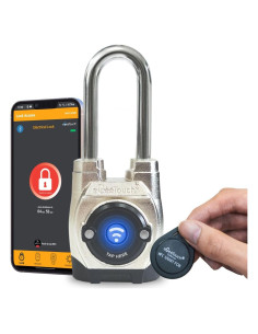 Candado Inteligente eGeeTouch 5ta Gen Gancho Largo Bluetooth