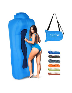 Sofá Inflable de Playa Outplea 190x80 cm Impermeable